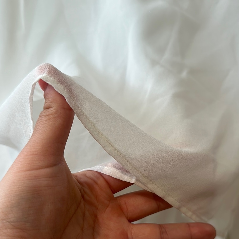1. State White Ruffle Blouse - Picture 4 of 5